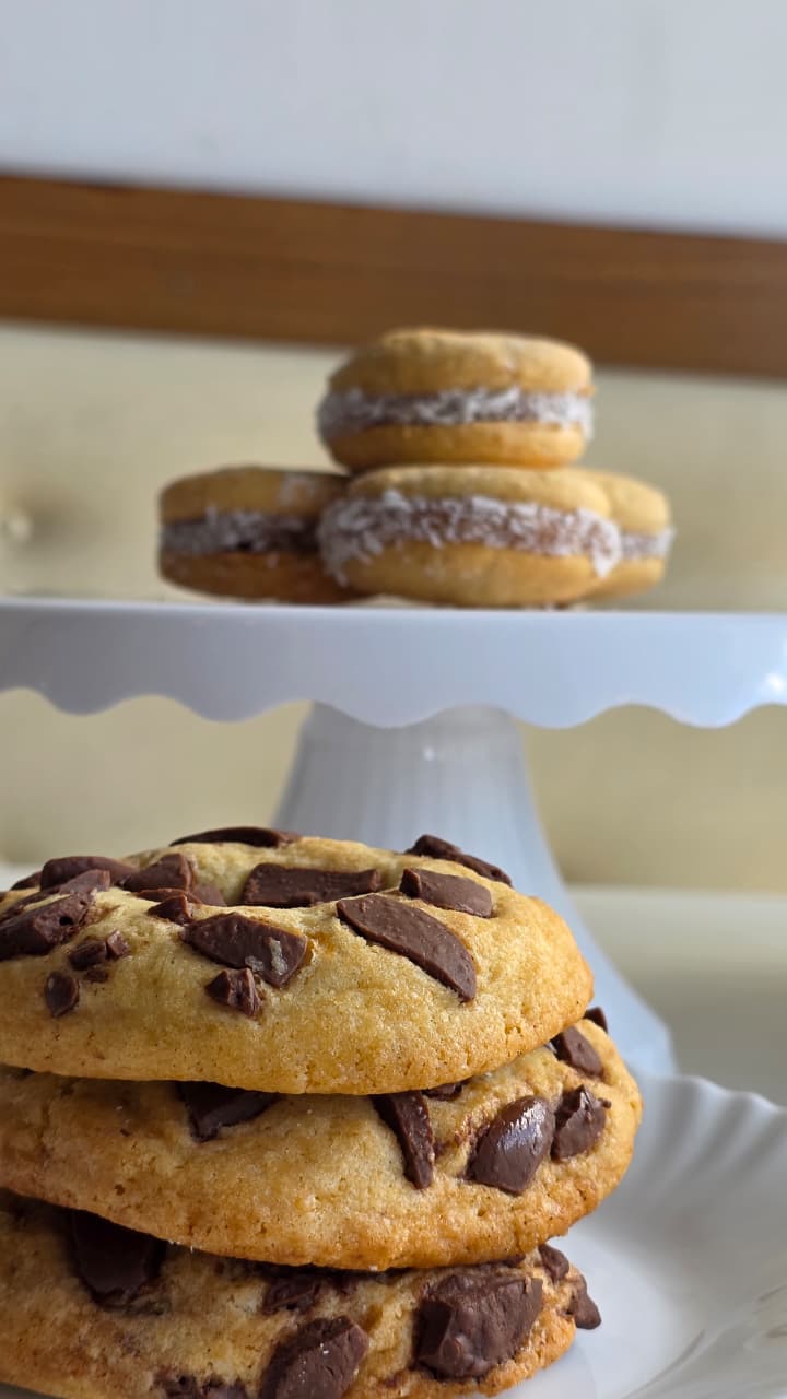 Detalhe do Cookie Recheado da Doce House